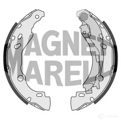 Тормозные колодки MAGNETI MARELLI 360219198291 RI7HBN 1033333 BSS8 291