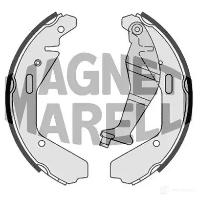 Тормозные колодки MAGNETI MARELLI BSS831 6 JVX2GW5 360219198316 1033358 изображение 0