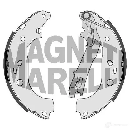 Тормозные колодки MAGNETI MARELLI 1033363 360219198321 1TIKRI B SS8321