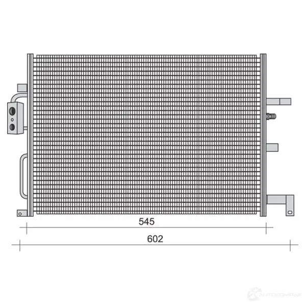 Радиатор кондиционера MAGNETI MARELLI BC 270 U3KV4F 350203270000 1026517 изображение 0
