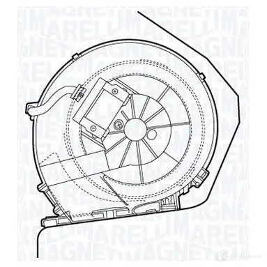 Радиатор охлаждения двигателя MAGNETI MARELLI 2SY7H1A B M274 350213274000 1027326