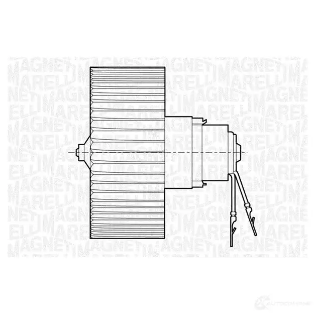 Радиатор охлаждения двигателя MAGNETI MARELLI BM2 58 350213259000 BM259 1027305 изображение 0