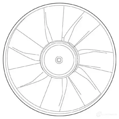 Радиатор охлаждения двигателя MAGNETI MARELLI ZRBOW0 1026941 BM116 1 350213116100