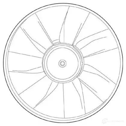 Радиатор охлаждения двигателя MAGNETI MARELLI BWA17NP 1026935 BM115 6 350213115600