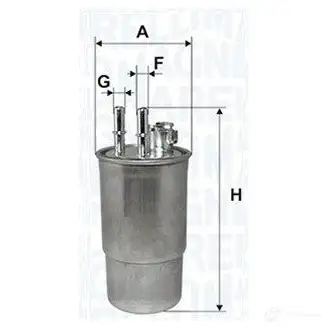Топливный фильтр MAGNETI MARELLI 717601 06 153071760106 O1DBA 1019062