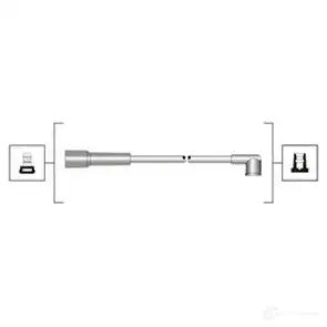 Высоковольтные провода зажигания MAGNETI MARELLI 941319170012 MSQ0 012 1047258 6XO0S