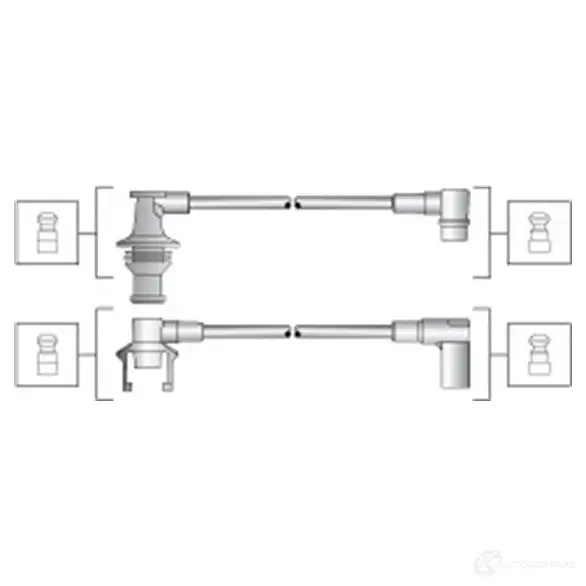 Высоковольтные провода зажигания MAGNETI MARELLI MSK7 23 BX8TD78 941145260723 1046767