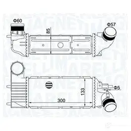 Интеркулер MAGNETI MARELLI 351319205250 1438035885 UWHS BGM изображение 0