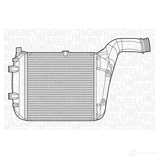 Интеркулер MAGNETI MARELLI 1029161 351319201370 85585UX MST1 37