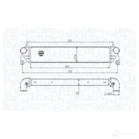 Интеркулер MAGNETI MARELLI 351319205300 4G VJZ 1437550130