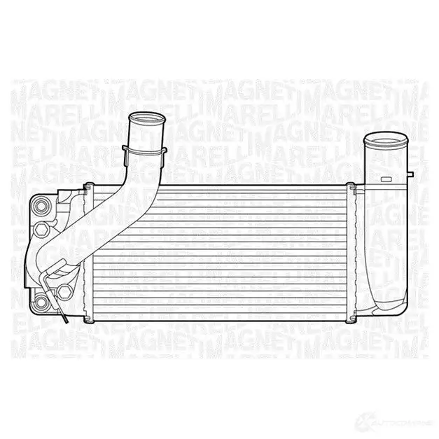 Интеркулер MAGNETI MARELLI 7PKTN 1029206 MST 173 351319201730