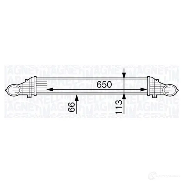 Интеркулер MAGNETI MARELLI 351319201920 3513 19201920 MST192 1029230 изображение 0