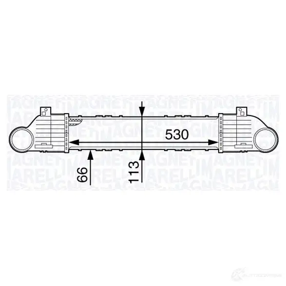 Интеркулер MAGNETI MARELLI MST211 1029259 351319202110 35131920211 0