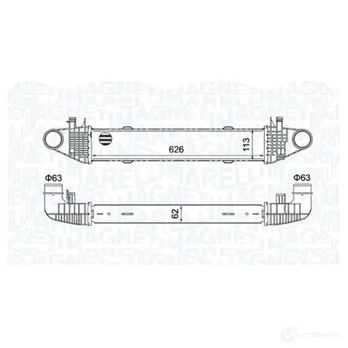 Интеркулер MAGNETI MARELLI 1438035285 C R0DS 351319204550
