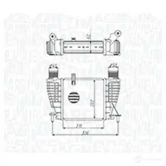 Интеркулер MAGNETI MARELLI 351319205320 5O VSZE 1438035888 изображение 0