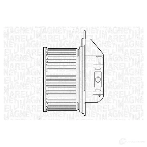 Моторчик вентилятора печки MAGNETI MARELLI 1018177 069412515010 MTC515AX 69412 515 изображение 0