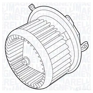 Моторчик печки, вентилятора MAGNETI MARELLI 1193734645 MTC4 62AX 069422462010 4XUSO
