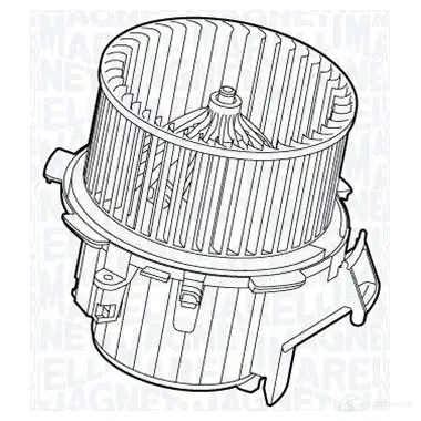 Моторчик печки, вентилятора MAGNETI MARELLI 1193734227 MTE676AX 069412676010 069 41 267 601 0