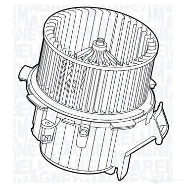 Моторчик вентилятора печки MAGNETI MARELLI 1018217 MTE675AX 069 41 267 501 0 069412675010 изображение 0