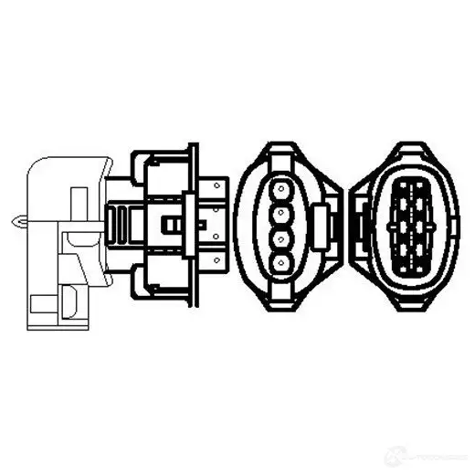 Лямбда зонд, кислородный датчик MAGNETI MARELLI 1437547267 466016355162 9A8Q5 2
