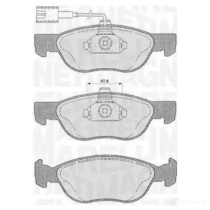 Масляный фильтр MAGNETI MARELLI 1019087 153071760131 4DHXW 7176 0131 изображение 4
