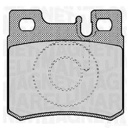 Салонный фильтр MAGNETI MARELLI 1026309 350203063990 BCF 399 GH17C изображение 0