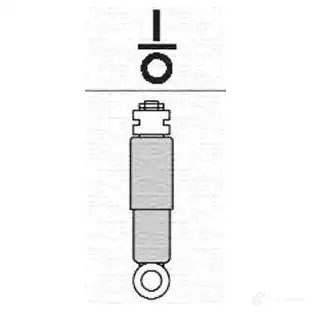 Амортизатор MAGNETI MARELLI 123 8GR 1029031 DYKEWY0 351238070100 изображение 0