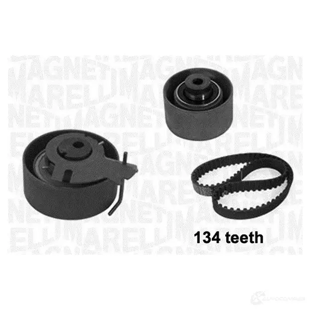 Комплект ремня ГРМ MAGNETI MARELLI 1024204 341301660000 79BO9J MMK0 166