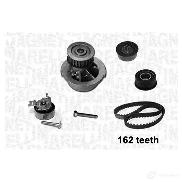 Комплект ремня ГРМ с помпой MAGNETI MARELLI KW P0572K1 KQIYT 1024679 341405720001