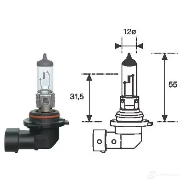 Галогенная лампа MAGNETI MARELLI 1014555 002577300000 HB4 12 4MTG943