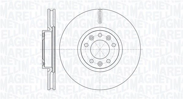 Тормозной диск MAGNETI MARELLI 361302040767 GCW90 X 1440275128