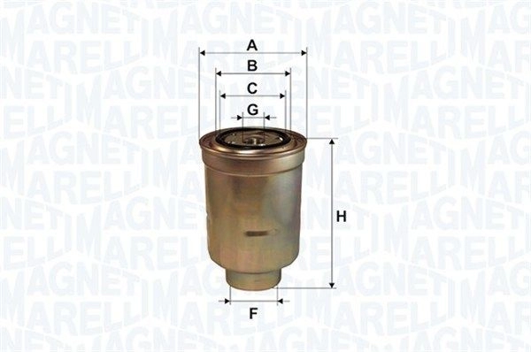 Топливный фильтр MAGNETI MARELLI FK9RV1 T 1440275264 153071762560