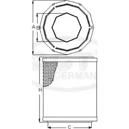 Воздушный фильтр SCT GERMANY X BBKKX SB 2003 L58LFL4 1908611 изображение 0
