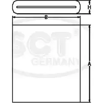 Воздушный фильтр SCT GERMANY XYKRG 1 SB 659 1909316 G1WFEOP изображение 0