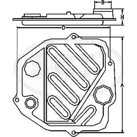 Комплект гидрофильтров, автоматическая коробка передач SCT GERMANY 69NPJG 1909698 SG 1701 HLEG 8 изображение 0