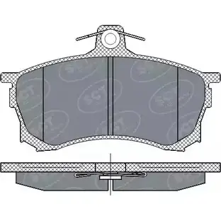 Тормозные колодки, дисковые, комплект SCT GERMANY 230 80 SP 268 PR 1910279 SWY22