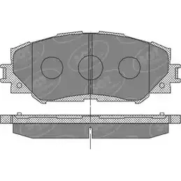 Тормозные колодки, дисковые, комплект SCT GERMANY 1910388 SP 377 PR BUS2TR 243 36 изображение 0