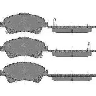 Тормозные колодки, дисковые, комплект SCT GERMANY SP 459 PR 24202, 24690, 24691 1910466 FCBBD изображение 0