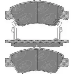 Тормозные колодки, дисковые, комплект SCT GERMANY SP 600 PR 1910507 PRGW0IR 21697, 21698, 21699 изображение 0