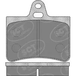 Тормозные колодки, дисковые, комплект SCT GERMANY SP 635 PR DVK27F 1910537 23 305 изображение 0