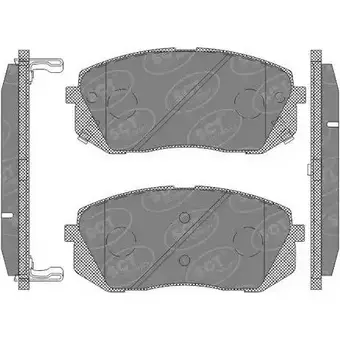 Тормозные колодки, дисковые, комплект SCT GERMANY 24501, 24502, 24503 SP 650 PR 1910551 99C0M