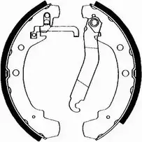 Тормозные колодки ручника, комплект SCT GERMANY SS 514 1910755 O57Z2 DI83 23 изображение 0