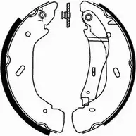 Тормозные колодки ручника, комплект SCT GERMANY 3LRUM 1910791 SS 551 5L8S A изображение 0