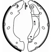 Тормозные колодки ручника, комплект SCT GERMANY K PZBPDJ X5TDP 1910792 SS 552 изображение 0