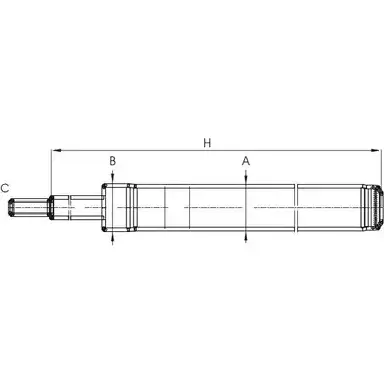 Амортизатор SCT GERMANY 1911562 1Y17G N Z 8636 I0B8R изображение 0