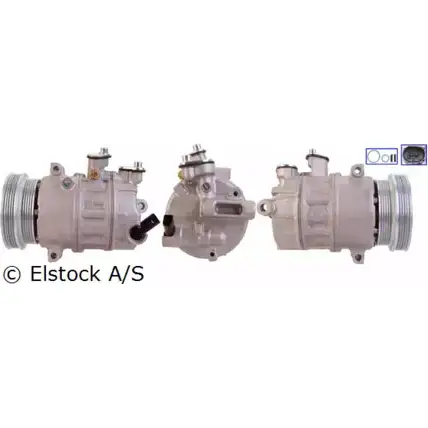 Компрессор кондиционера ELSTOCK 1Z2US 8 F5YU 51-0419 1921537