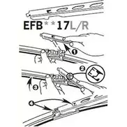 Щетка стеклоочистителя TRICO 37 46DMJ EFB6017L 1926743