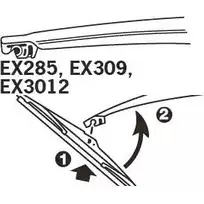 Щетка стеклоочистителя TRICO 8HEC 5 1926816 EX285