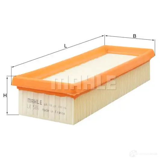 Воздушный фильтр MAHLE ORIGINAL CSTPEJ 2357681 LX 580 78756 249