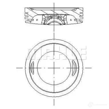 Воздушный фильтр MAHLE ORIGINAL 2357722 78796 377 G2S3R lx627 изображение 0